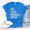 Simply Sage Market Women's East Sleep Baseball Repeat Short Sleeve Graphic Tee - 3 of 3