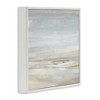 Stupell Industries Abstract Grey Landscape Painting Framed Giclee Art, White, 17" x 17" - 2 of 4