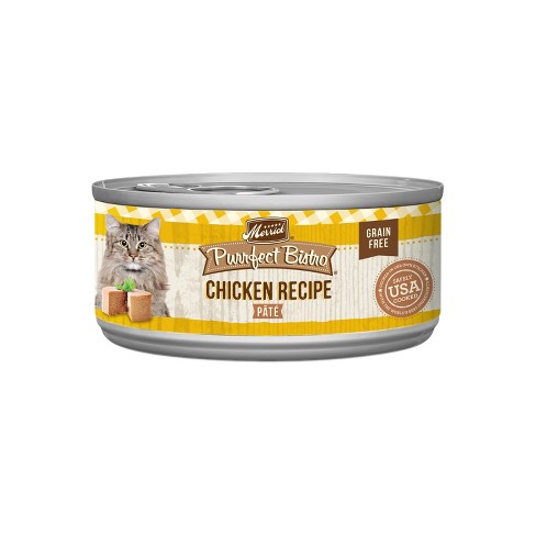 Merrick Purrfect Bistro Grain Free Pate Wet Cat Food Chicken 3 Oz