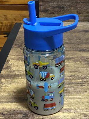 Wildkin Kids 14 Oz Stainless Steel Insulated Water Bottle For Boys & Girls  (trains, Planes & Trucks) : Target