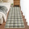 Plaid Washable Rug Area Rug for Bedroom Modern Living Room Rug Non Slip Tartan Large Area Rug Non Shedding Throw Rugs - 2 of 4