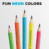 12pk #2 Wood Pencils My First Neon - Ticonderoga: Jumbo Fat Primary Toddler Pencils, Non-Toxic, Latex-Free, 3.3mm - 4 of 4