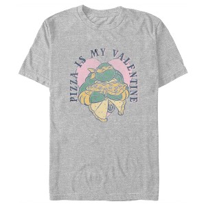 Boy's Teenage Mutant Ninja Turtles Michaelangelo Pizza is My Valentine T-Shirt - 1 of 4