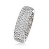 Ross-Simons 3.25 ct. t.w. CZ Eternity Band in Sterling Silver - 3 of 4