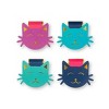 Dabney Lee Set of 4 Bookmarks with Magnets - Cats - 3 of 3