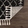 Hauteloom Thetford Black Berber Shag Rug - 3 of 4