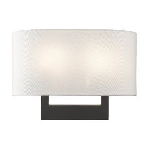 Livex Lighting 2 - Light Wall Light in  Black - 1 of 4