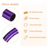 Unique Bargains Durable Material 304 Stainless Steel Drinking Straw 9.5" Length 0.5" Width 6 Pcs - 3 of 4
