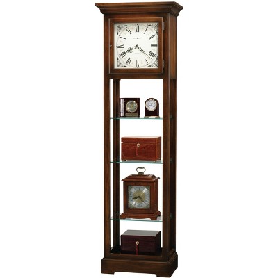 Le Rose 73.5'' Hampton Cherry Quartz Floor Clock