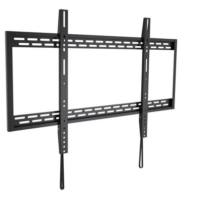 Monoprice EZ Series Low Profile Fixed TV Wall Mount Bracket for Wide Screen TVs 60in to 100in, Max Weight 220 lbs, VESA