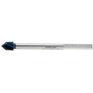 Bosch 3/8 in. X 4 in. L Carbide Tipped Glass and Tile Bit 3-Flat Shank 1 pc - 1 of 1