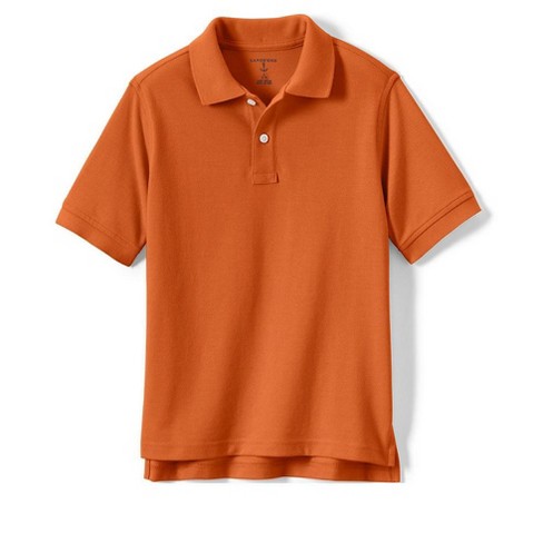 Lands' End School Uniform Kids Short Sleeve Mesh Polo Shirt 