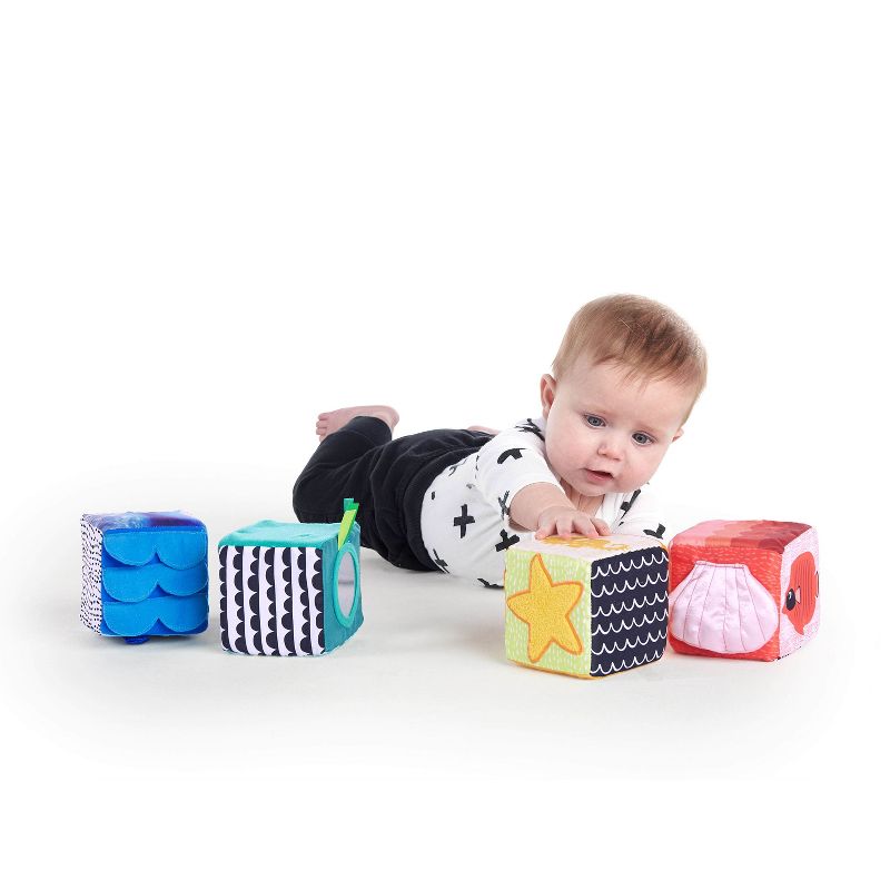 Baby Einstein Explore &#38; Discover Soft Blocks Toys - 4ct, 5 of 16
