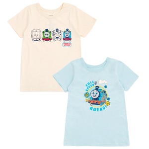 Thomas & Friends 2 Pack T-Shirts Sensory Friendly Toddler Sizes (2T - 5T) - 1 of 4