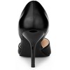 Allegra K Women's Pointy Toe Slip on Stiletto Heel Pump Sandals - 3 of 4