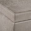 Sapphtopaz Modern Ottoman with Storage Upholstered End of Bed Bench with Stitching Detail Rectangle Storage Bench for Living Room - 3 of 4