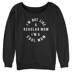 Junior's Women Mean Girls I'm Not a Regular Mom Sweatshirt - 1 of 4