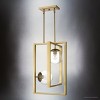 Urban Ambiance Luxury Minimalist Indoor Pendant,  20-1/2''H x 13-1/2"W x 13-1/2''D,  Brushed Bronze Finish, UHP4453 - 3 of 4