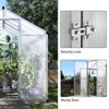 Greenhouse for Outdoors with Stable Temperature and Humidity, Aluminum Alloy Frame & Polycarbonate Panel - 4 of 4