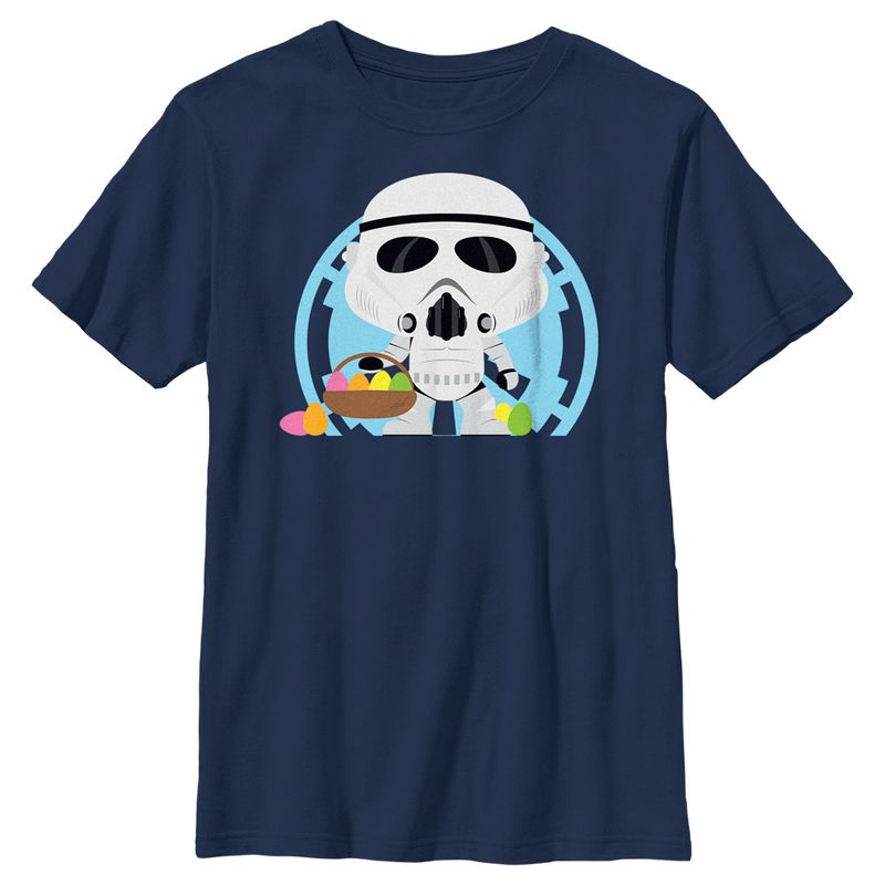 Boy's Star Wars Stormtroopers Are Ready To Hunt Eggs On Easter T-Shirt, 1 of 5