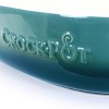 Crock Pot Artisan 2.5 Quart Oval Stoneware Casserole with Lid in Gradient Teal - image 4 of 4