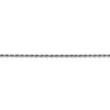 Black Bow Jewelry 2mm 10k White Gold D/C Quadruple Rope Chain Bracelet - 2 of 4