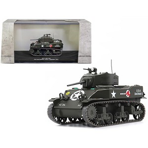 M5A1 Light Tank #16 "Destruction" "U.S.A. 37th Tank Battalion France, September 1944" 1/43 Diecast Model by AFVs of WWII - 1 of 4
