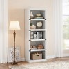 5 Tier Bookcase, Farmhouse Book Shelf with Storage, 67.4 Inch Tall Open Display Bookshelves - 3 of 4