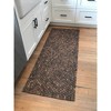Hip-o Modern Living Rosewood Bath & Floor Runner : Microfiber, Machine Washable, Non-Slip Backing - 3 of 4