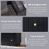 Fluted 7 Drawer Dresser for Bedroom, 48" Tall Modern Wood Chest of Drawers, Dresser Storage Organizer for Living Room, Hallway - 3 of 4