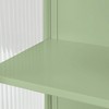 Sapphtopaz Glass Doors Storage Cabinet Wall Cabinet Kitchen Cabinet for Kitchen, Living Room, Bathroom - 2 of 4