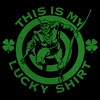 Men's Justice League St. Patrick's Day Green Arrow This is my Lucky Shirt T-Shirt - 2 of 4