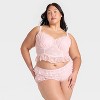 Women's Ruffle Lace Corset - Wild Fable™ - 3 of 3
