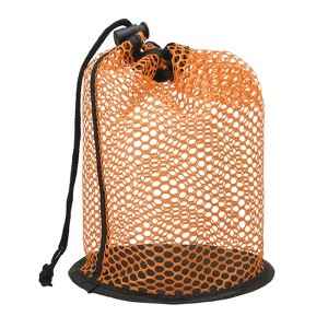 Unique Bargains Nylon Mesh Drawstring Golf Ball Storage Bag - 1 of 4