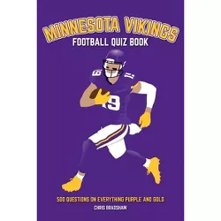 Minnesota Vikings Football Quiz Book - by  Chris Bradshaw (Paperback)
