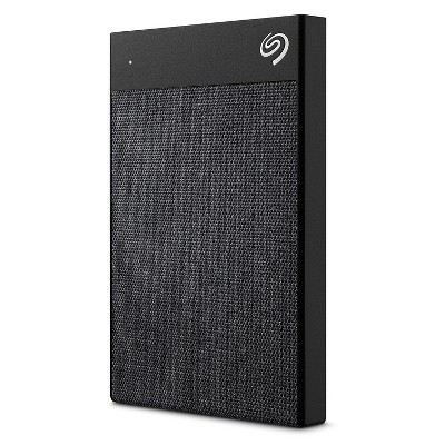 Seagate Backup Plus Ultra Touch 1TB External HDD USB-C USB 3.0 Black (STHH1000400)