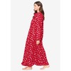 Only Necessities Women's Plus Size Long Flannel Nightgown - 4 of 4