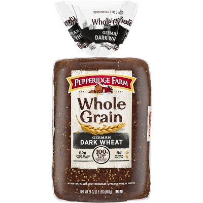 Pepperidge Farm Whole Grain German Dark Wheat Bread - 24oz