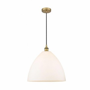 Edison Dome - 1 Light Cord Hung Pendant In Industrial Style-17.75 Inches Tall and 16 Inches Wide - 1 of 1
