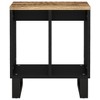 vidaXL Side Table 15.7 in.x12.2 in.x18.1 in. Solid Wood Mango&Engineered Wood - 4 of 4