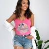 Simply Sage Market Women's Retro Aloha Graphic Racerback Tank - 2 of 3