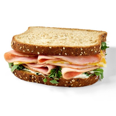 Sliced Honey Ham - 0.5lbs - Market Pantry™