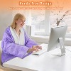 Catalonia Heated Blanket with Sleeves, Wearable Warming Blanket with 5 Heating Levels, 4H Timer Auto Shut Off, Overheat Protection, Cozy Gift - 2 of 4