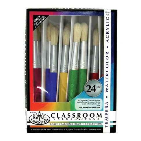 Royal & Langnickel Early Learning Chubby Classroom Value pk, Assorted Size, pk of 24 - image 1 of 2