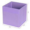 REGALWOVEN Fabric Reinforced Storage Bin for Organizing Clothes Books 2 Pcs - 4 of 4