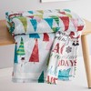 Santa Claus Lane Reversible Blanket - Levtex Home - 3 of 4