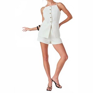 Women's Endless Rose Tweed Top - 2.7 AUGUST APPAREL - 1 of 4