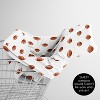 Sweet Jojo Designs Boy 5-in-1 Multi Use Baby Nursing Cover Watercolor Sports Theme Brown and White - 4 of 4