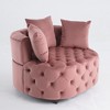 Furniture Classical Barrel Accent Chair, Modern Leisure Chair for Living Room, Bedroom, or Office - 3 of 4