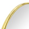 TEHOME Luecinda Pivot Oval Metal Framed Wall Mounted Bathroom Vanity Mirror - 4 of 4